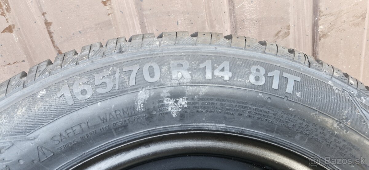 Nova rezerva dojazdove koleso 5x100 R14 - 5