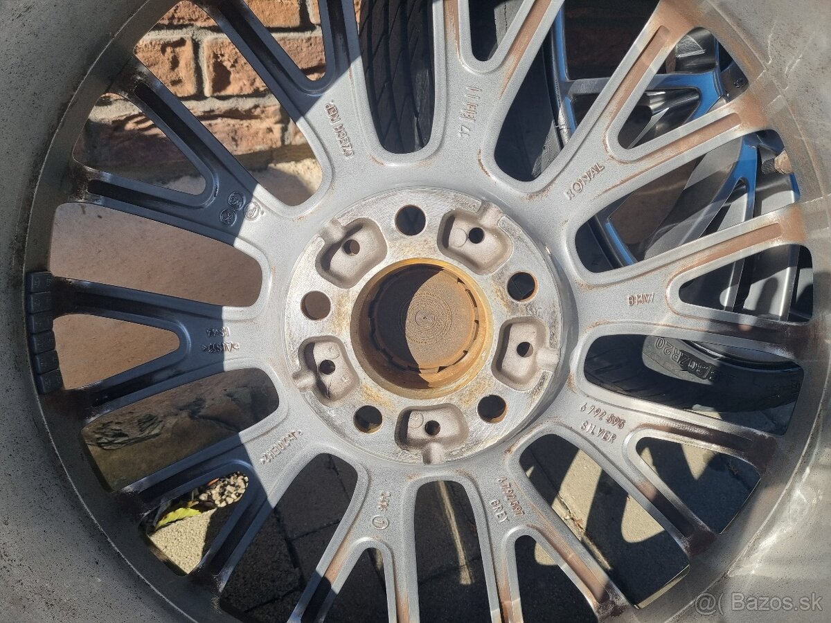 Letná sada diskov s gumami 5x120 R20 - 5