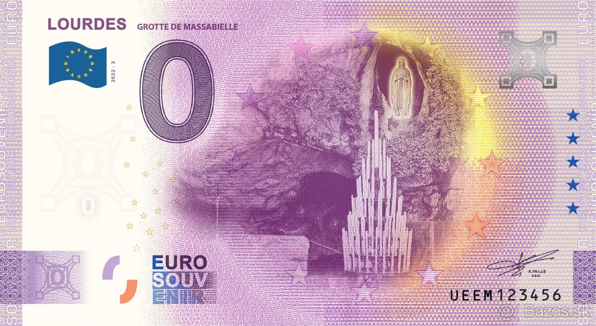 0 euro souvenir bankovky - 5