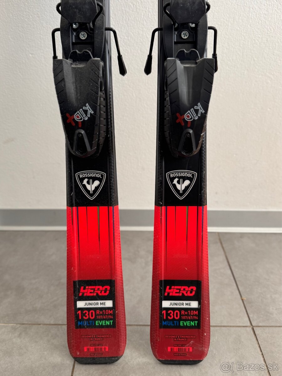 Juniorské lyže Rossignol Hero Junior 130 cm - 5