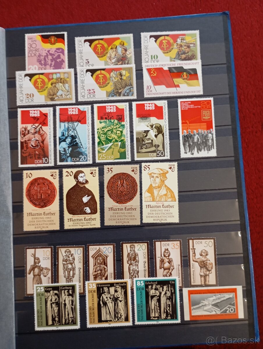Známky Nemeckoa NDR. - 5