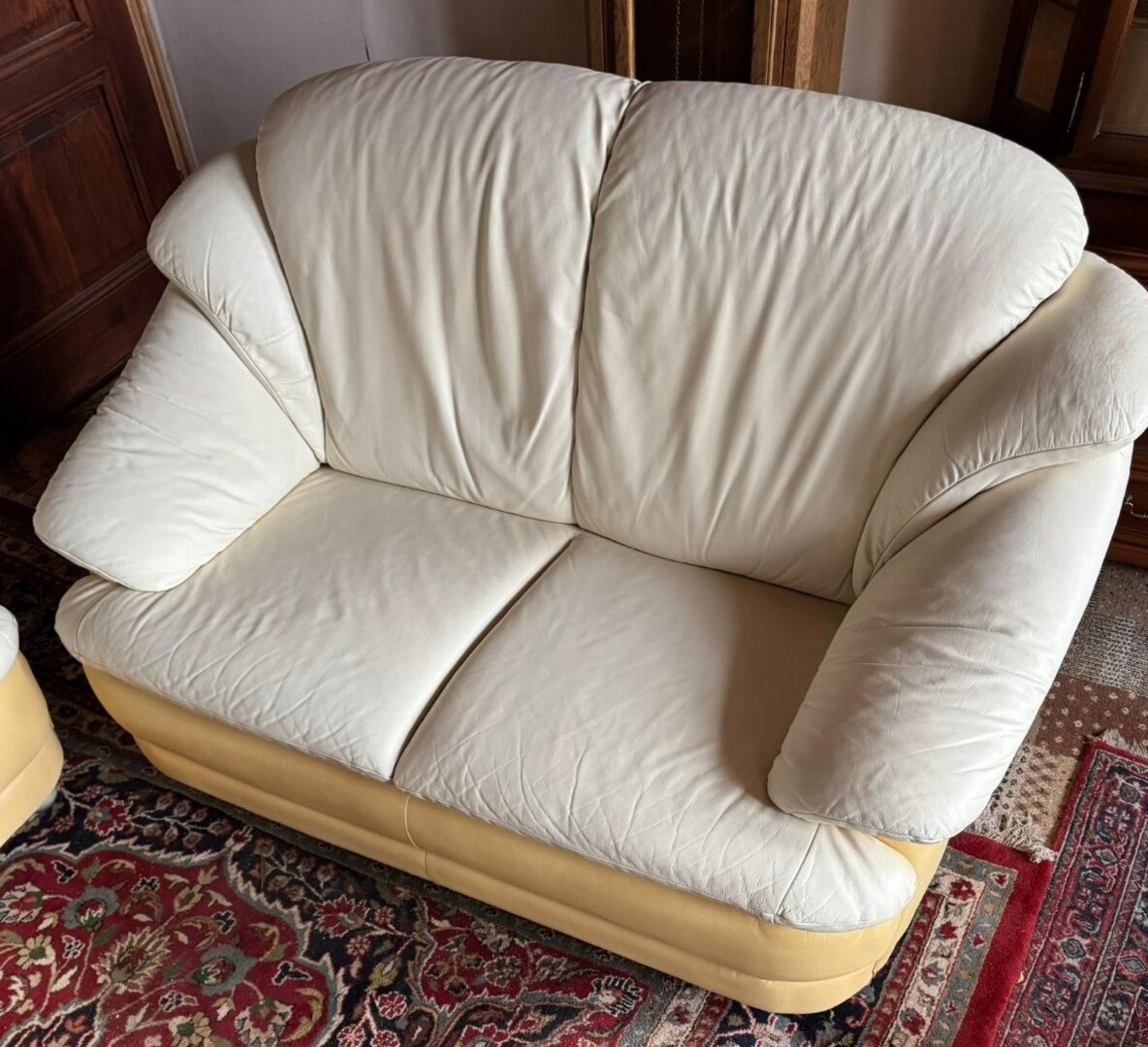 Kožená sedací souprava 3+2+1,5840 - 5