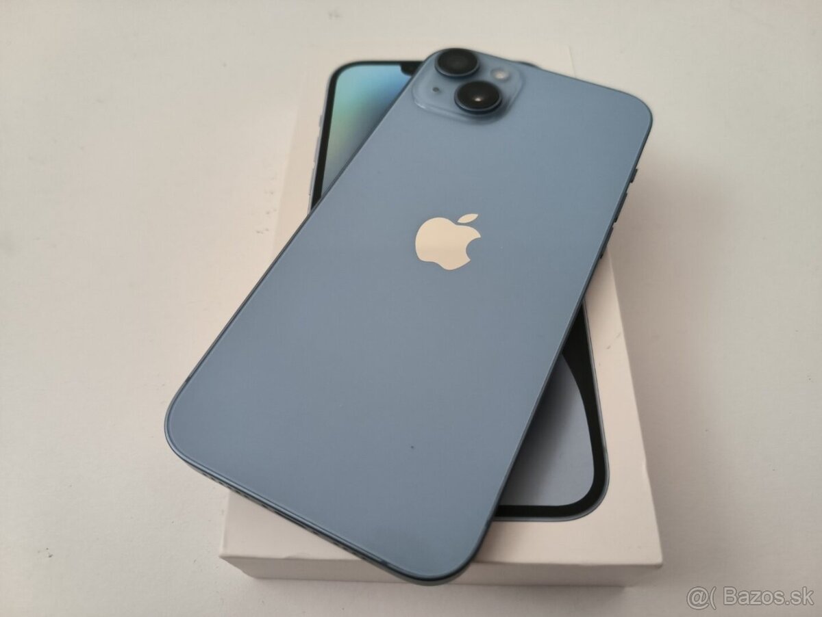 apple iphone 14 Plus 128gb Blue 100% Batéria - 5