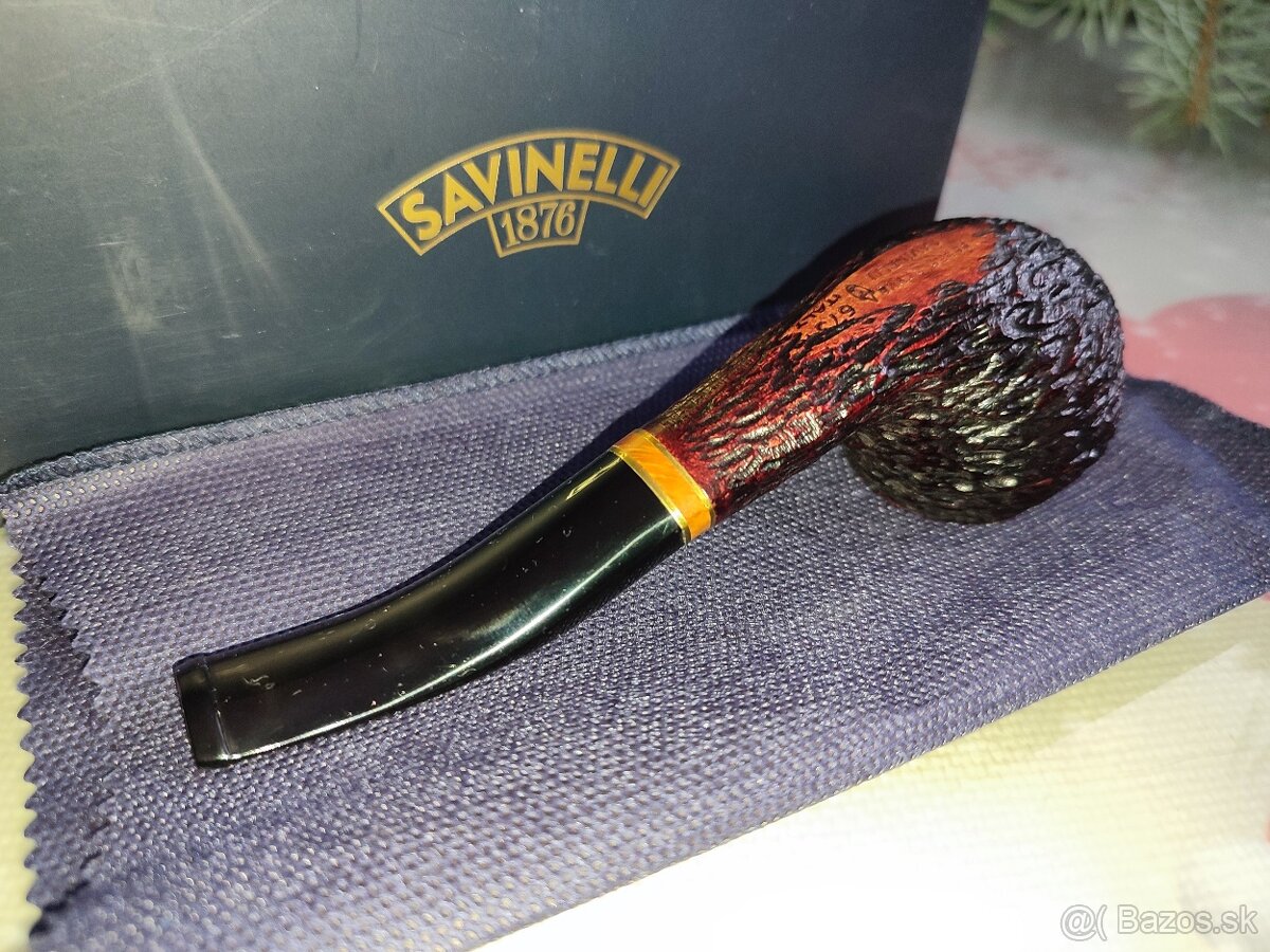 Nová fajka dýmka Savinelli Porto Cervo 619 (NEKOUŘENÁ) - 5