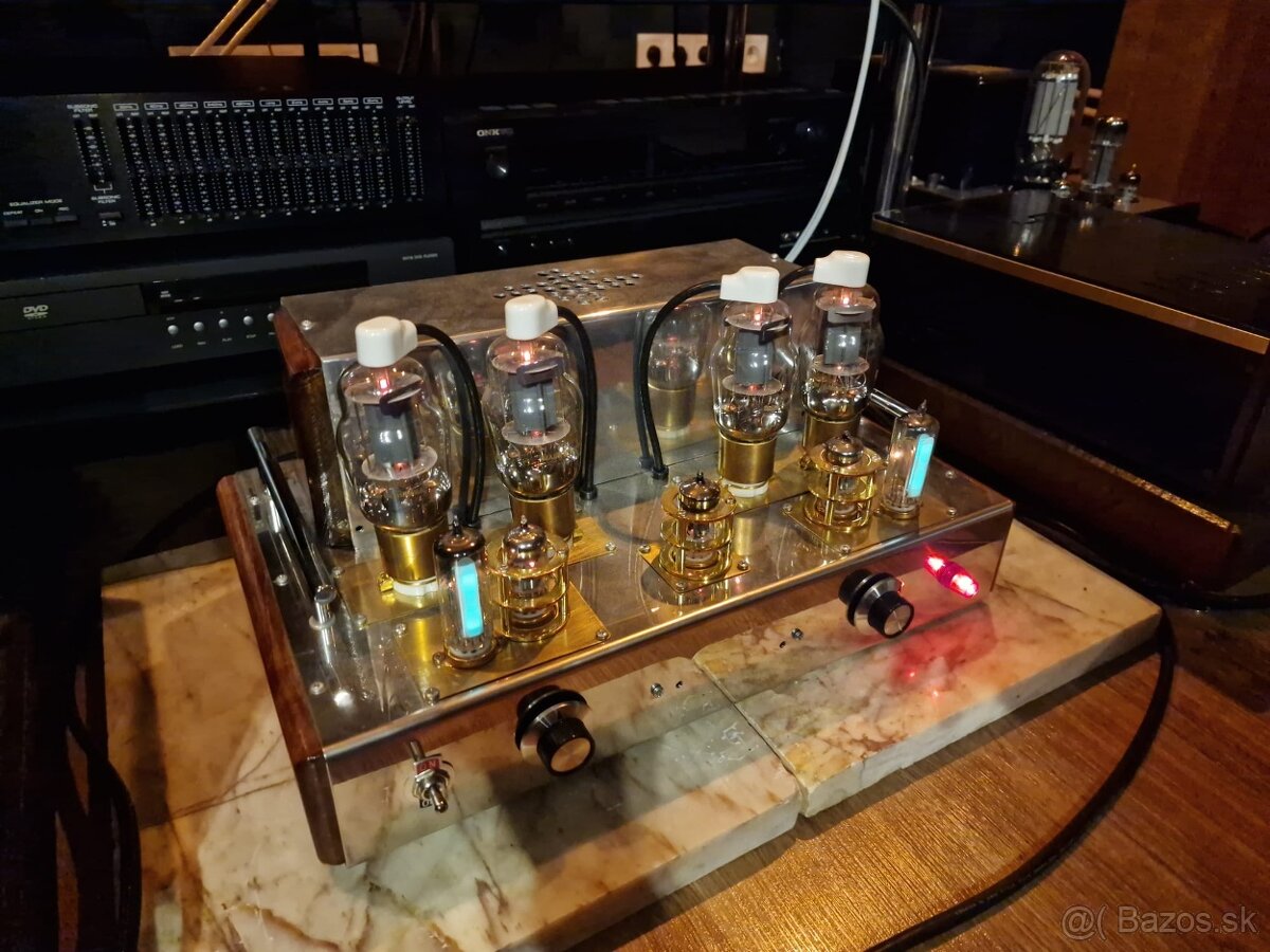 Elektrónkový zosilnovač 2x40W s 6bg6 - 5