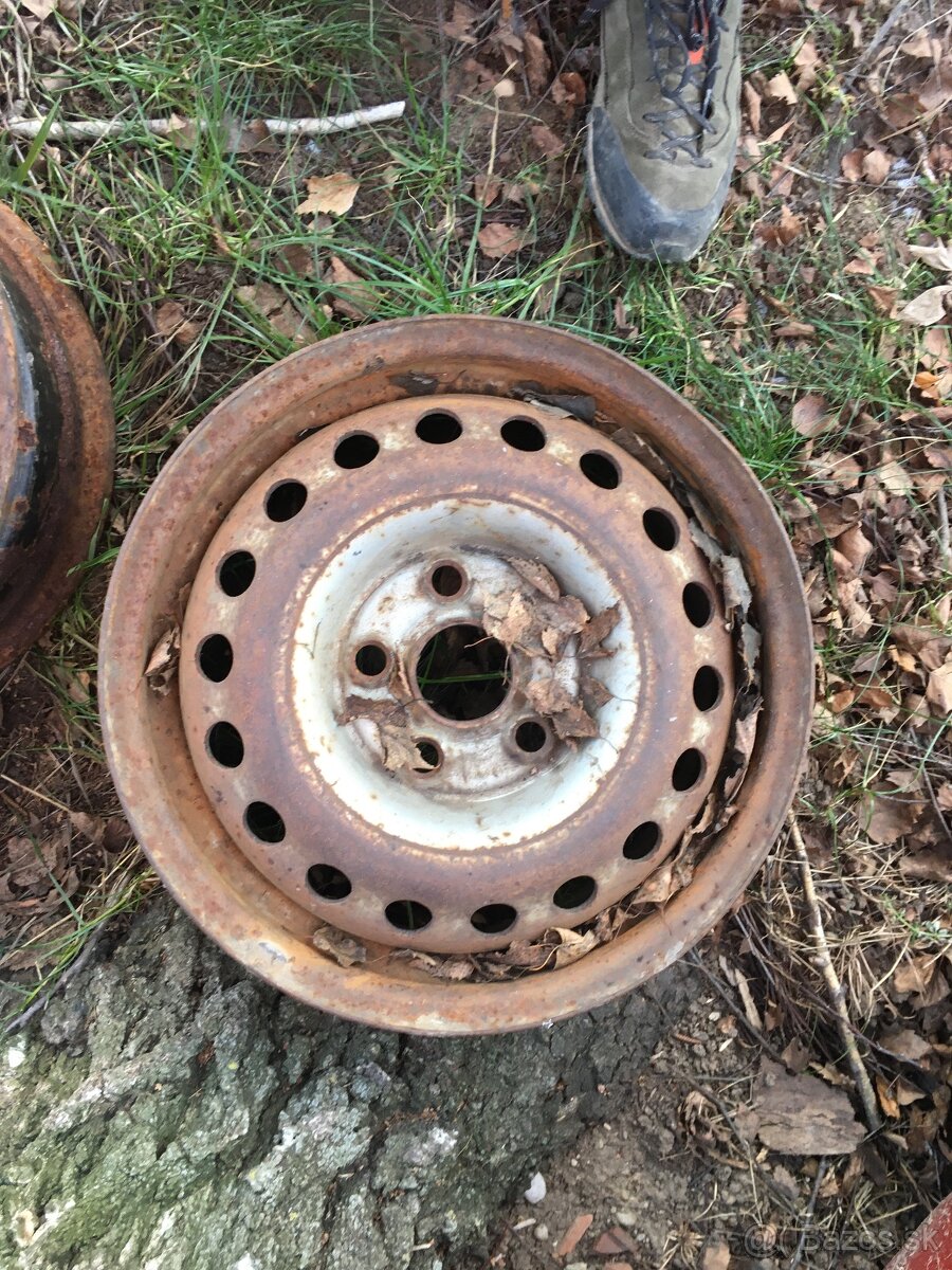 VW T4 plechove disky kolesa - 5