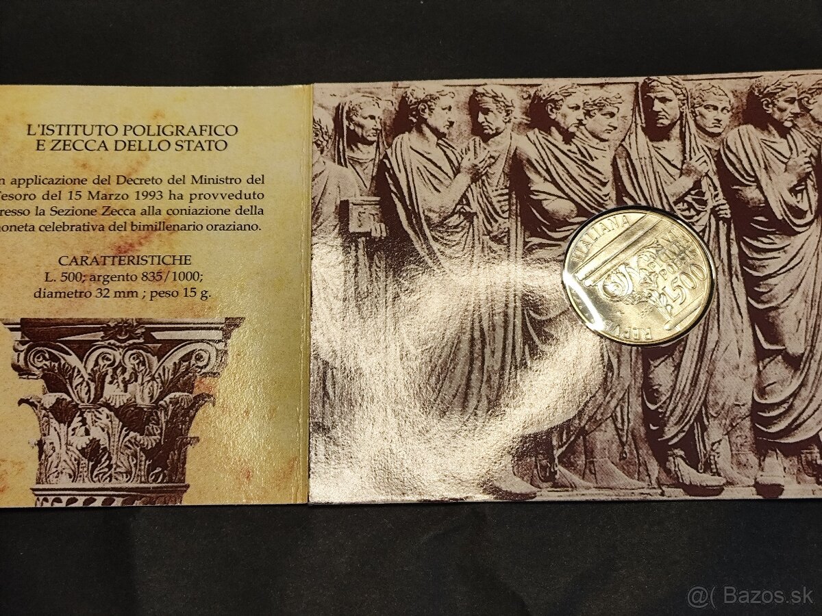 205g Čistého striebra za 550€ - 5