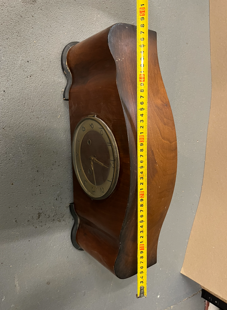 Predám drevené RETRO hodiny - 5