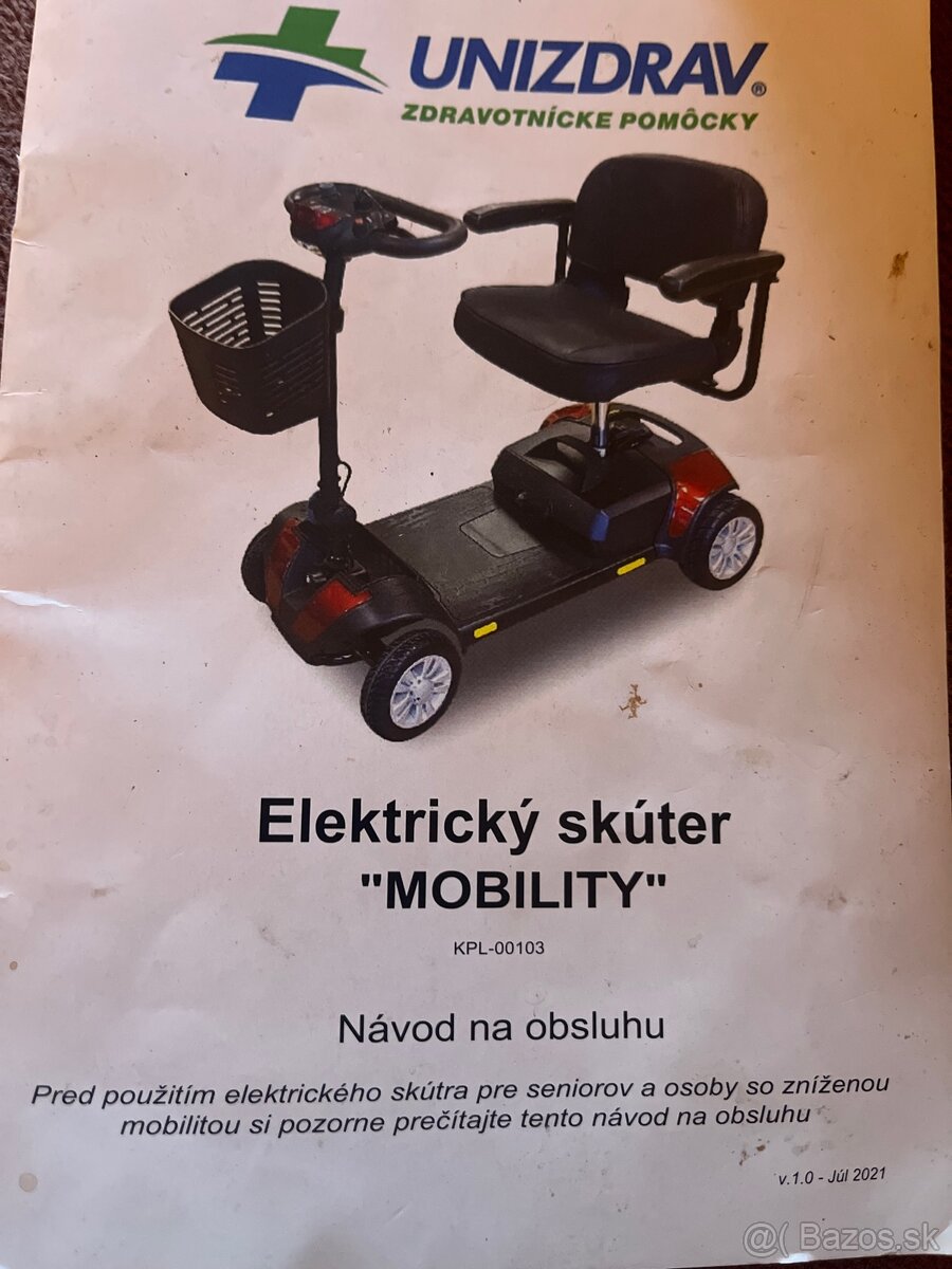 Elektricky skúter MOBILITY - 5