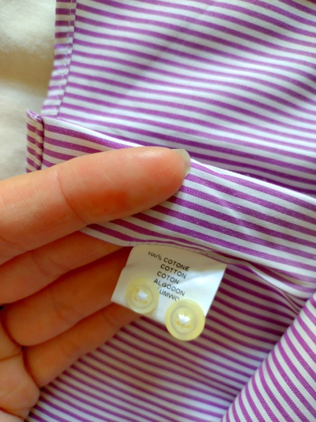 Nová pružkovana,pasikavá pánska,chlapcenska košeľa velkost L - 5