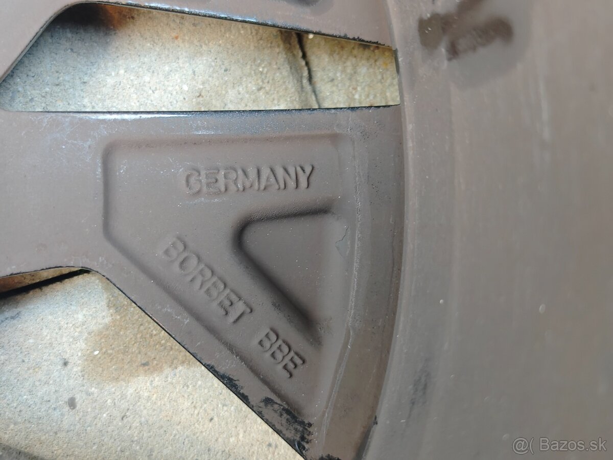 Originál Alu disky BORBET BBE PULSAR Škoda 5x112 r17 - 5