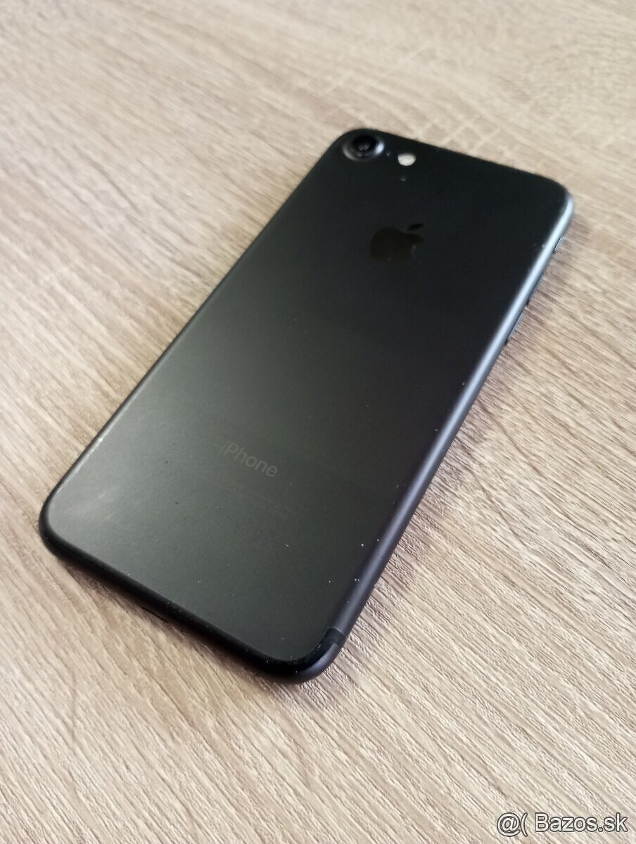 iPhone 7 / 128GB čierny NOVA BATERIA TOP stav - 5