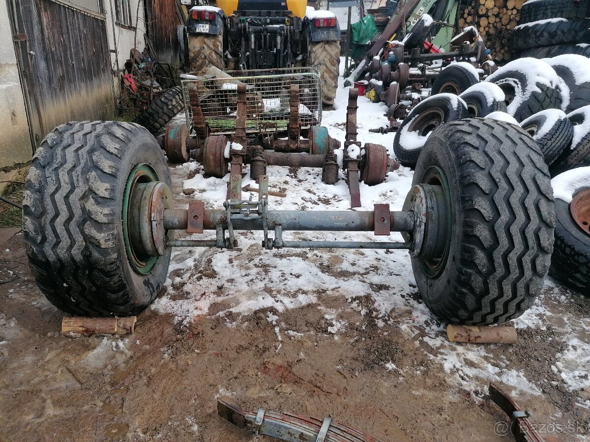 Predám os-nápravu s nosnosťou 9t - 5