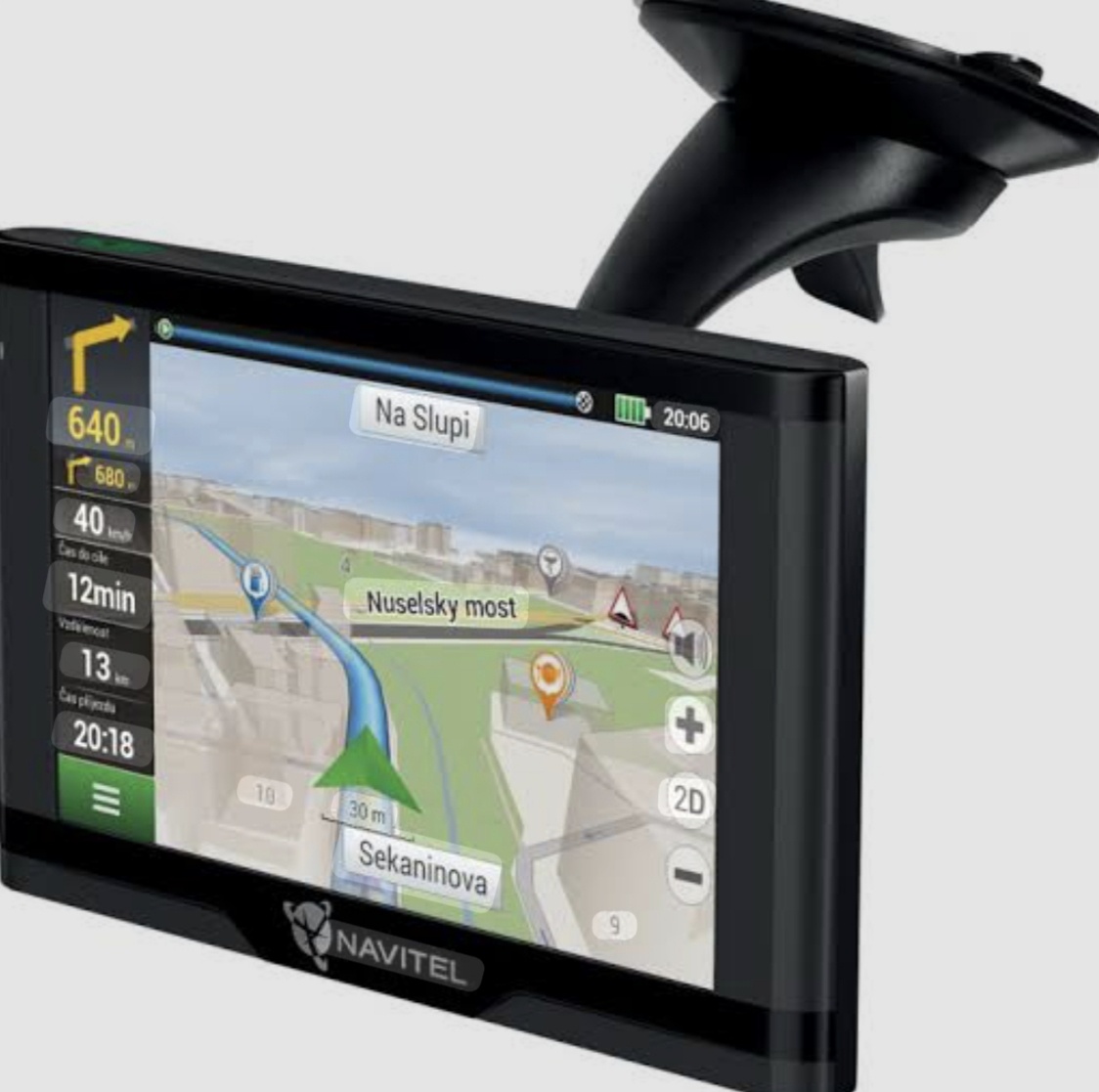 GPS NAVITEL E500 Magnetic, Lifetime (C2047039) čierna - 5