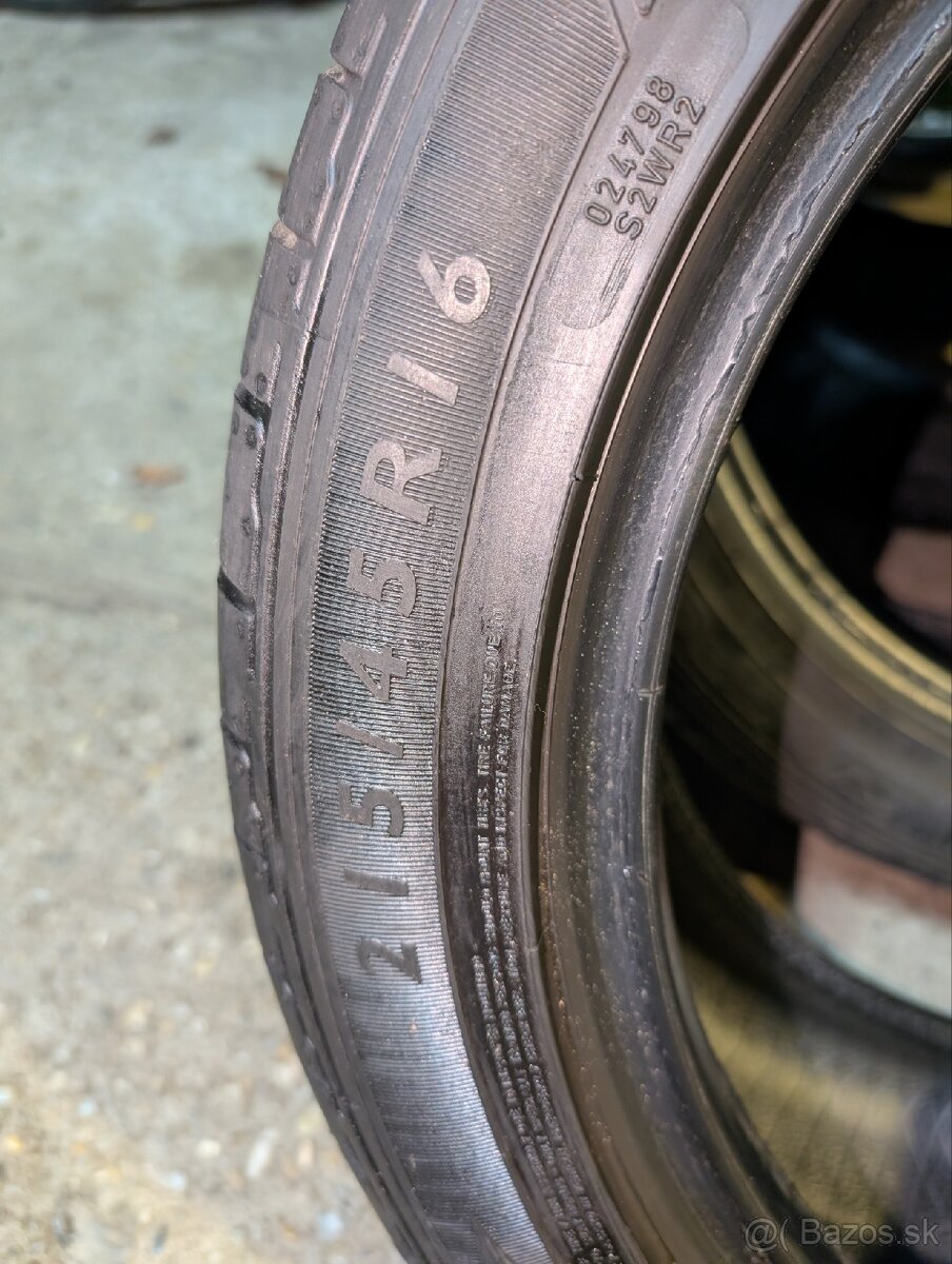 215/45 r16 letné pneu - 5