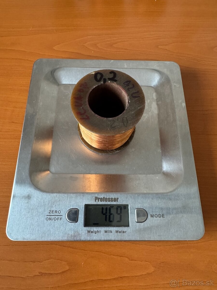 Medený drôt – rôzne priemery (0,12 až 0,2 mm) - 5