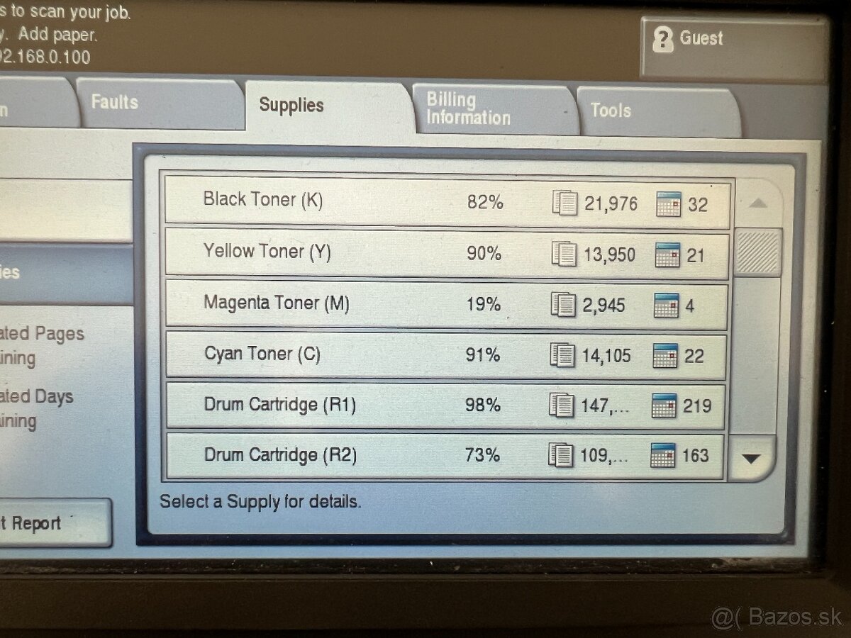 Predám XEROX WORKCENTRE 7535 - 5