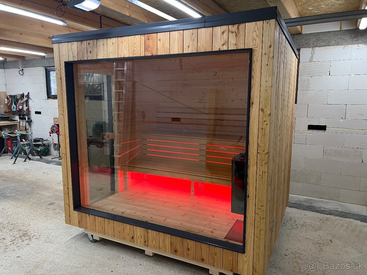 Venkovní finská sauna - 5