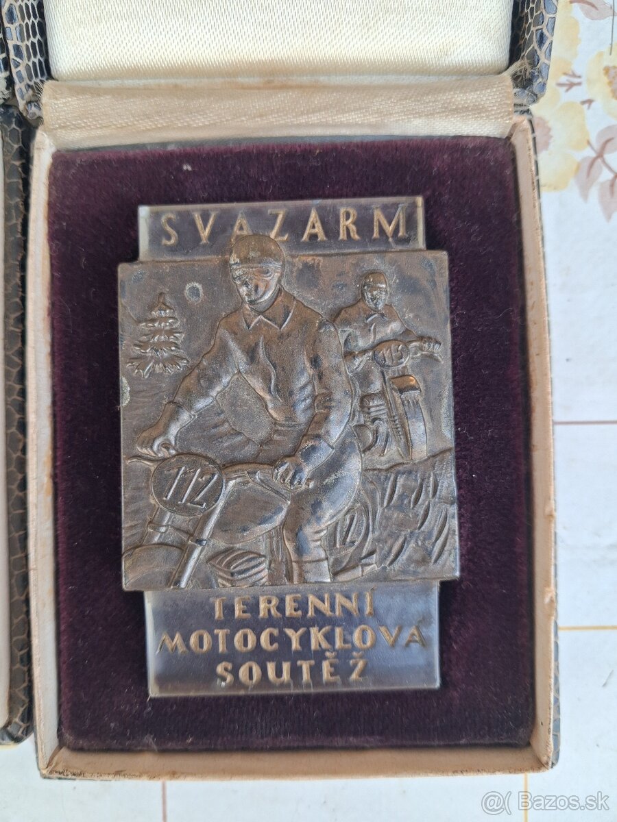 Moto medaila plaketa - 5