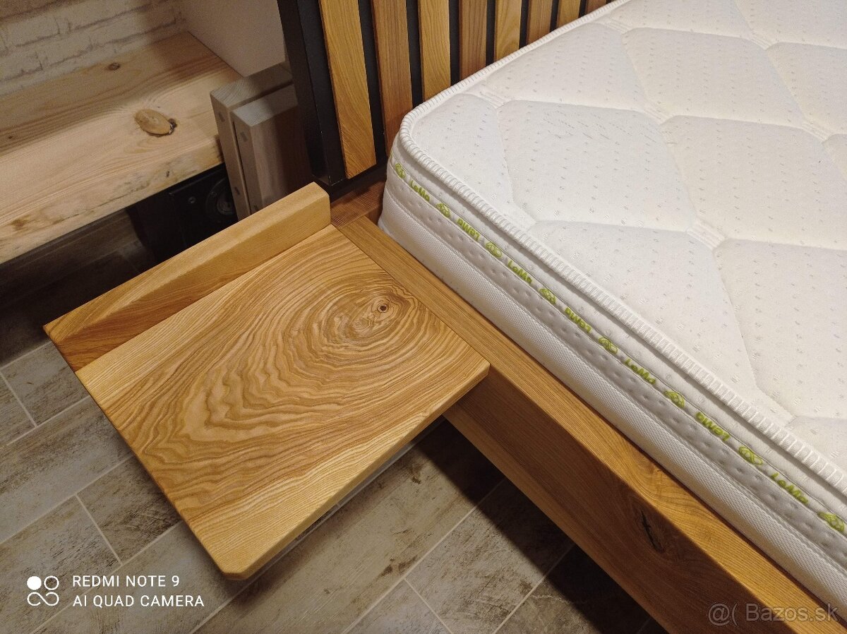 Manželská posteľ z masívu - 5