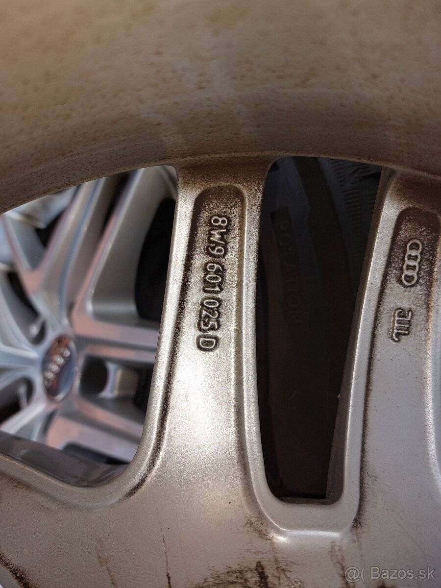 Predám zimné pneumatiky 225/55R17 97H - 5