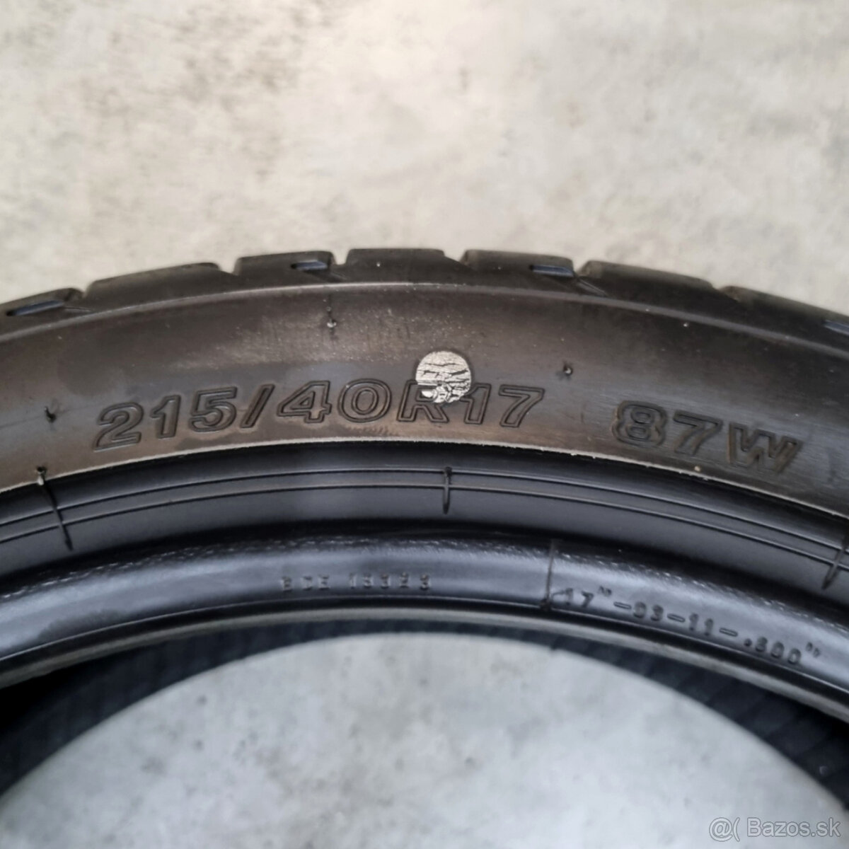 Letné pneumatiky 215/40 R17 BRIDGESTONE - 5