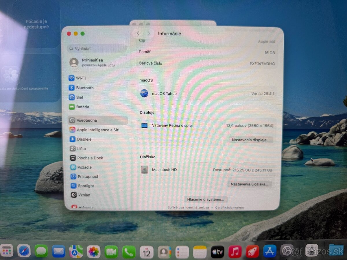 Predam Macbook Air M4/ 7 Cyklov - 5