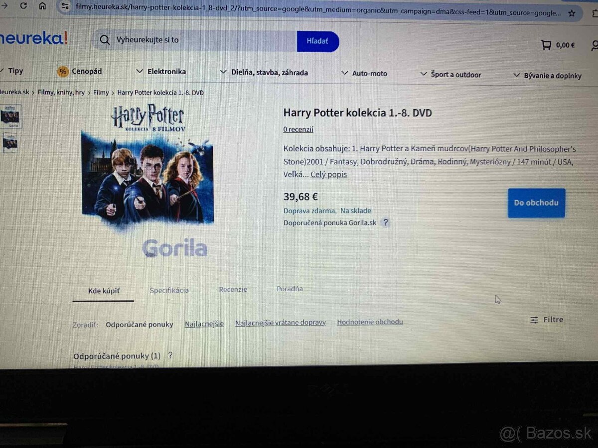 Harry Potter kolekcia 1.-8. DVD - 5