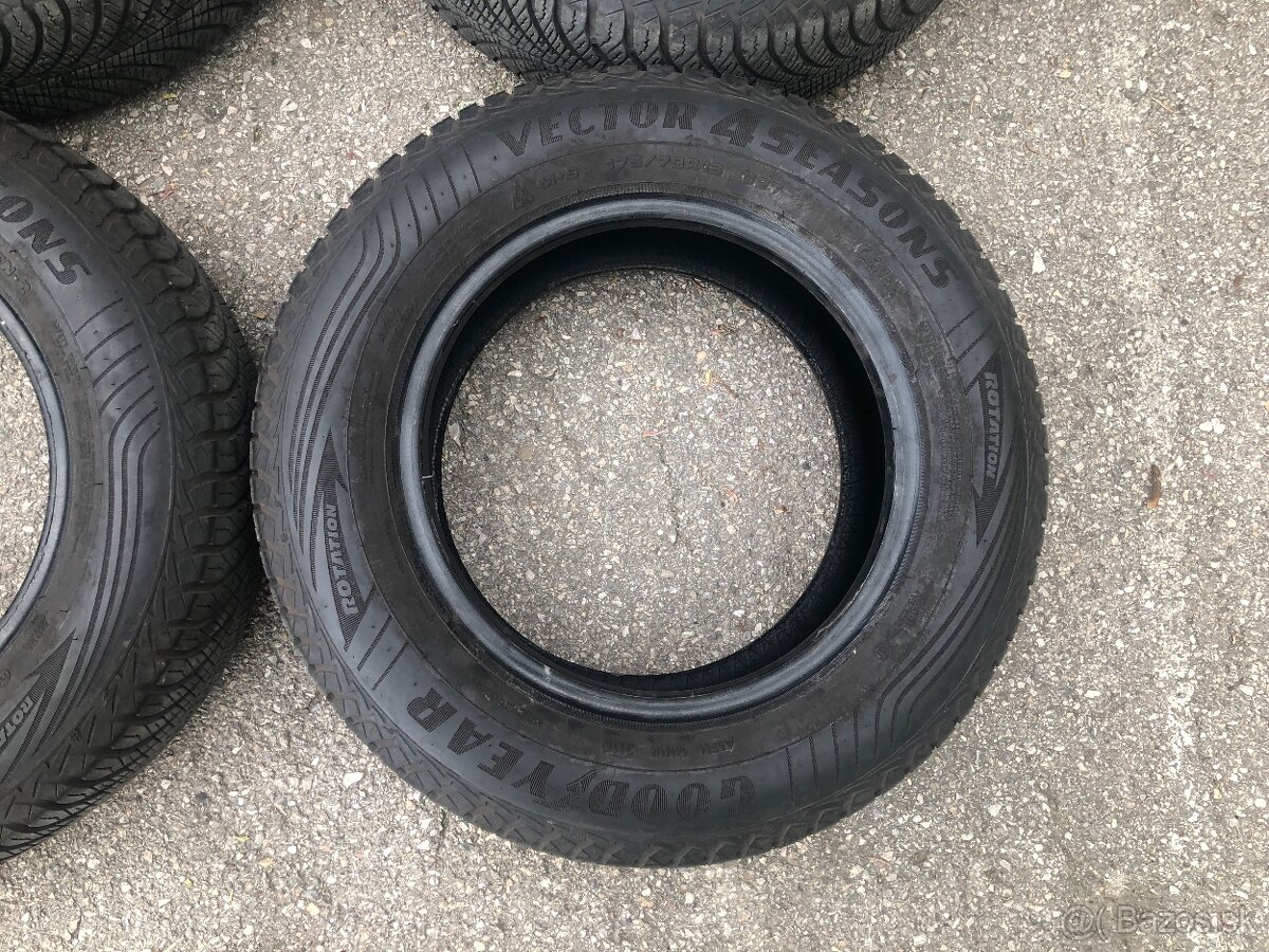 GOODYEAR VECTOR 4 SEASONS - CELOROČNÉ GUMY - 175 / 70 / R13 - 5