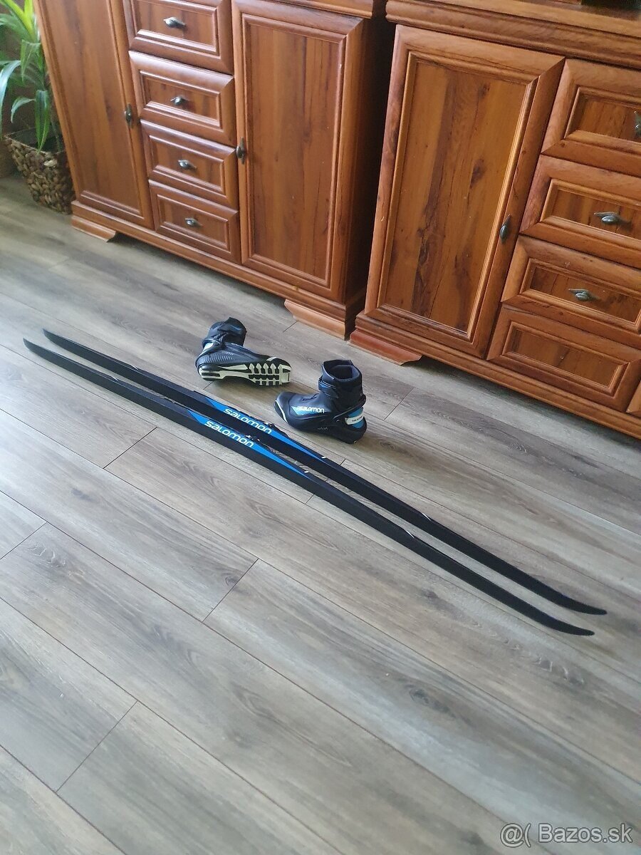 Predam bezkovy set SALOMON,174 cm,NNN,c.40-SKATE - 5