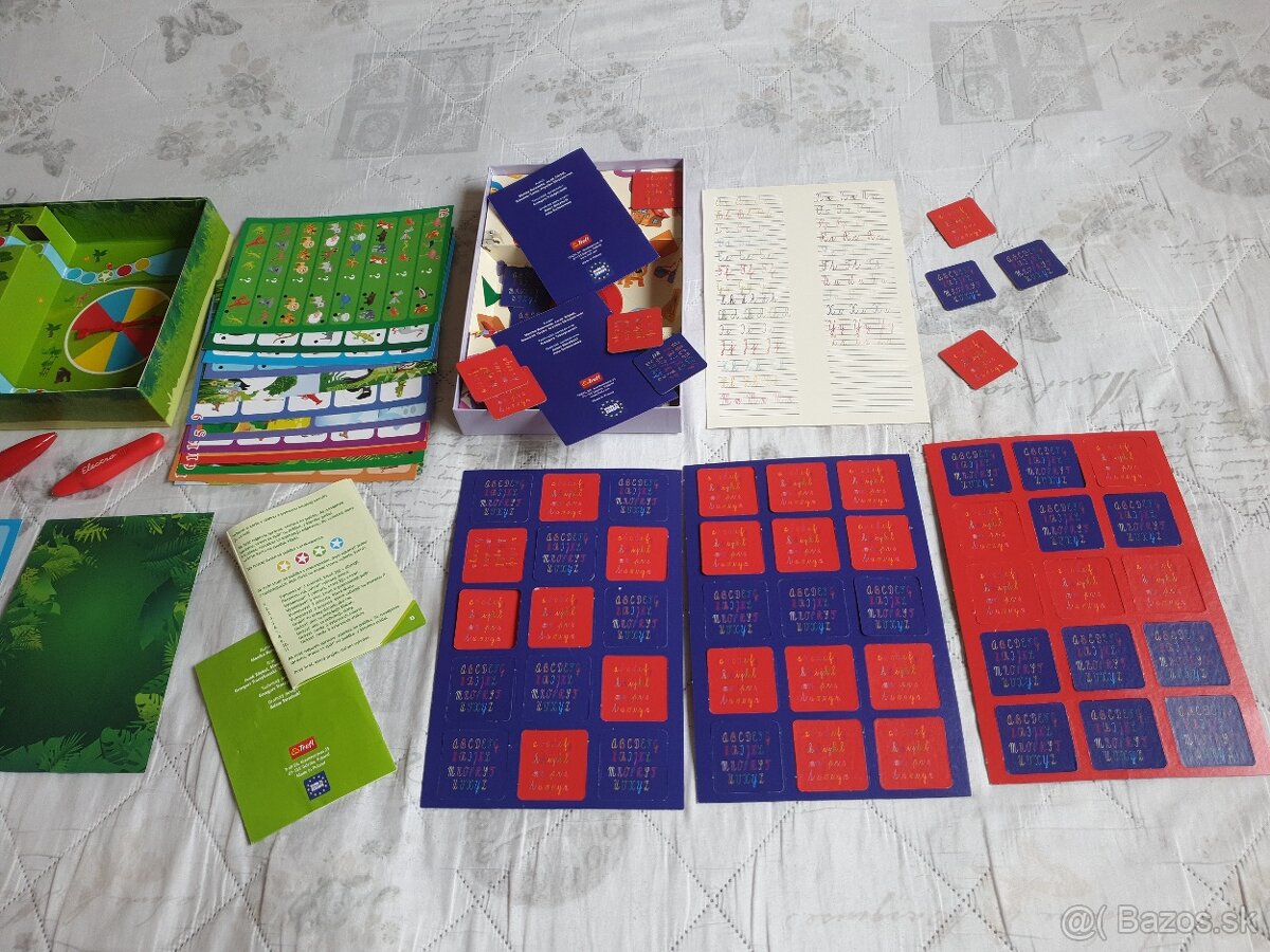 Zvieratá Sveta a Abeceda, Interaktívne Decké Spolocenske Hry - 5