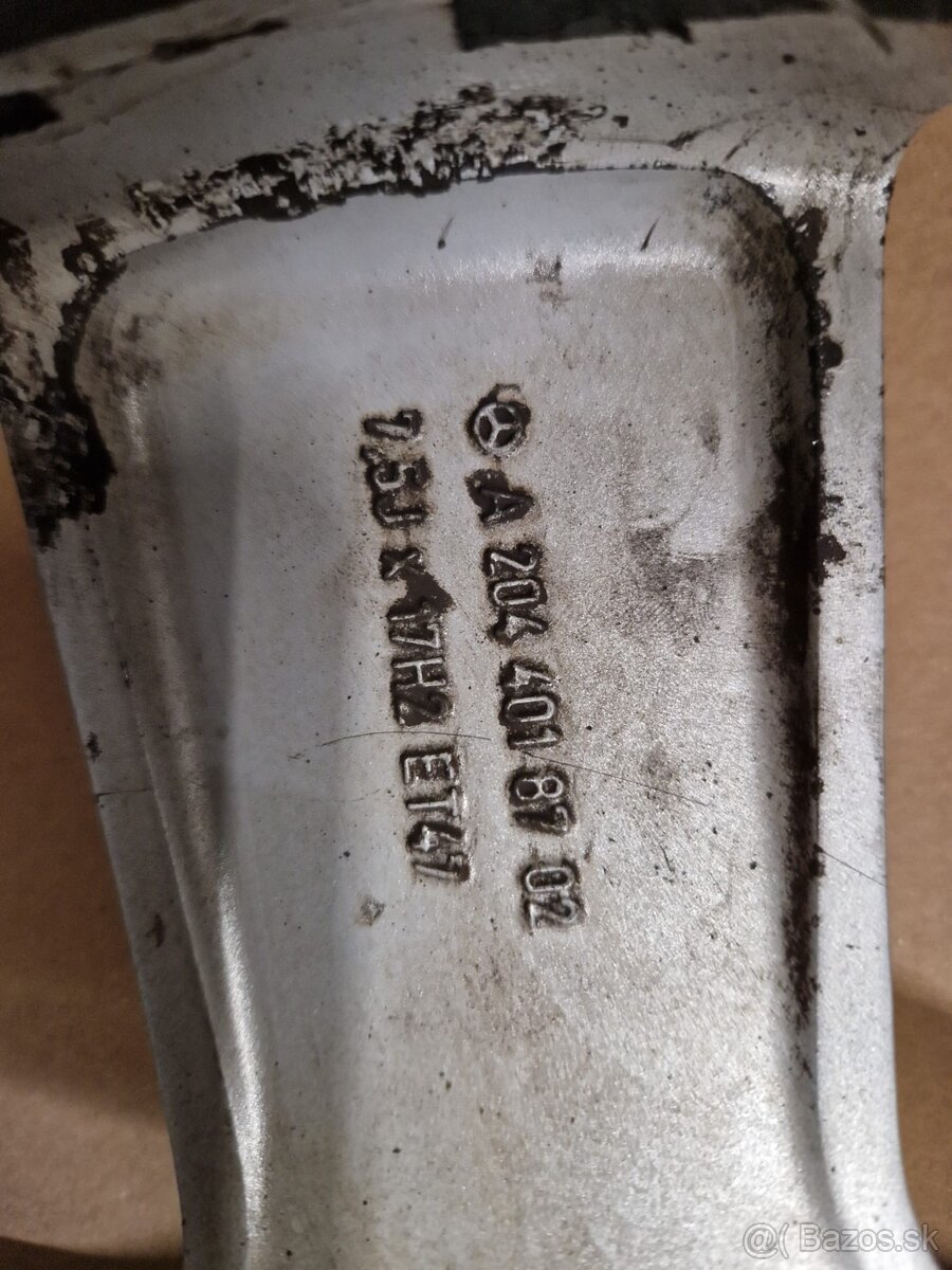 Disky Mercedes 17” original Ronal - 5