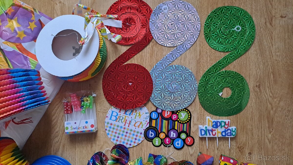 Párty set / párty dekorácie na oslavu - 5