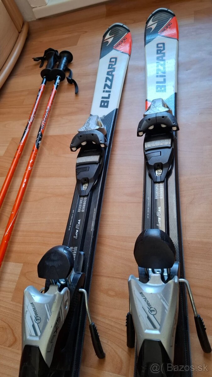 Lyže Blizzard 130 s palicami - 5