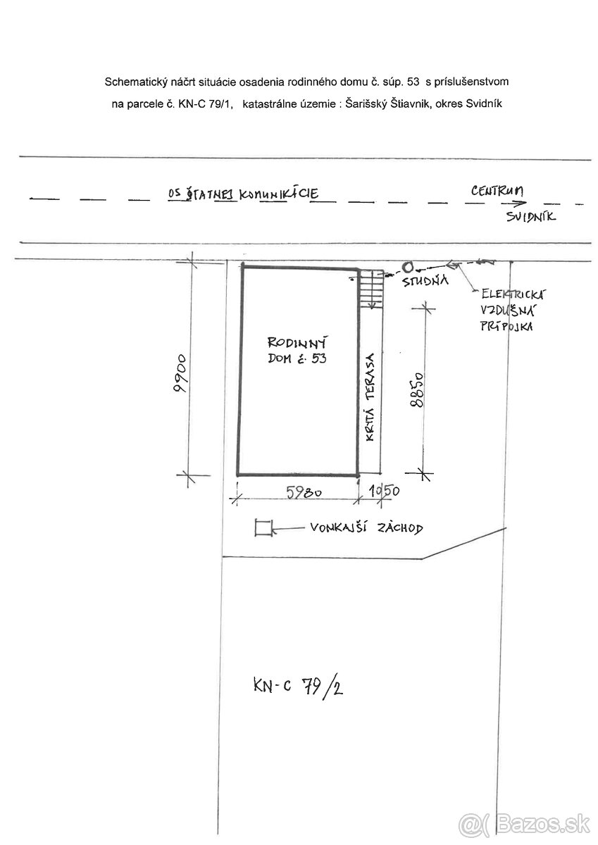 Dražba domu - Šarišský Štiavnik - 1. kolo - 5