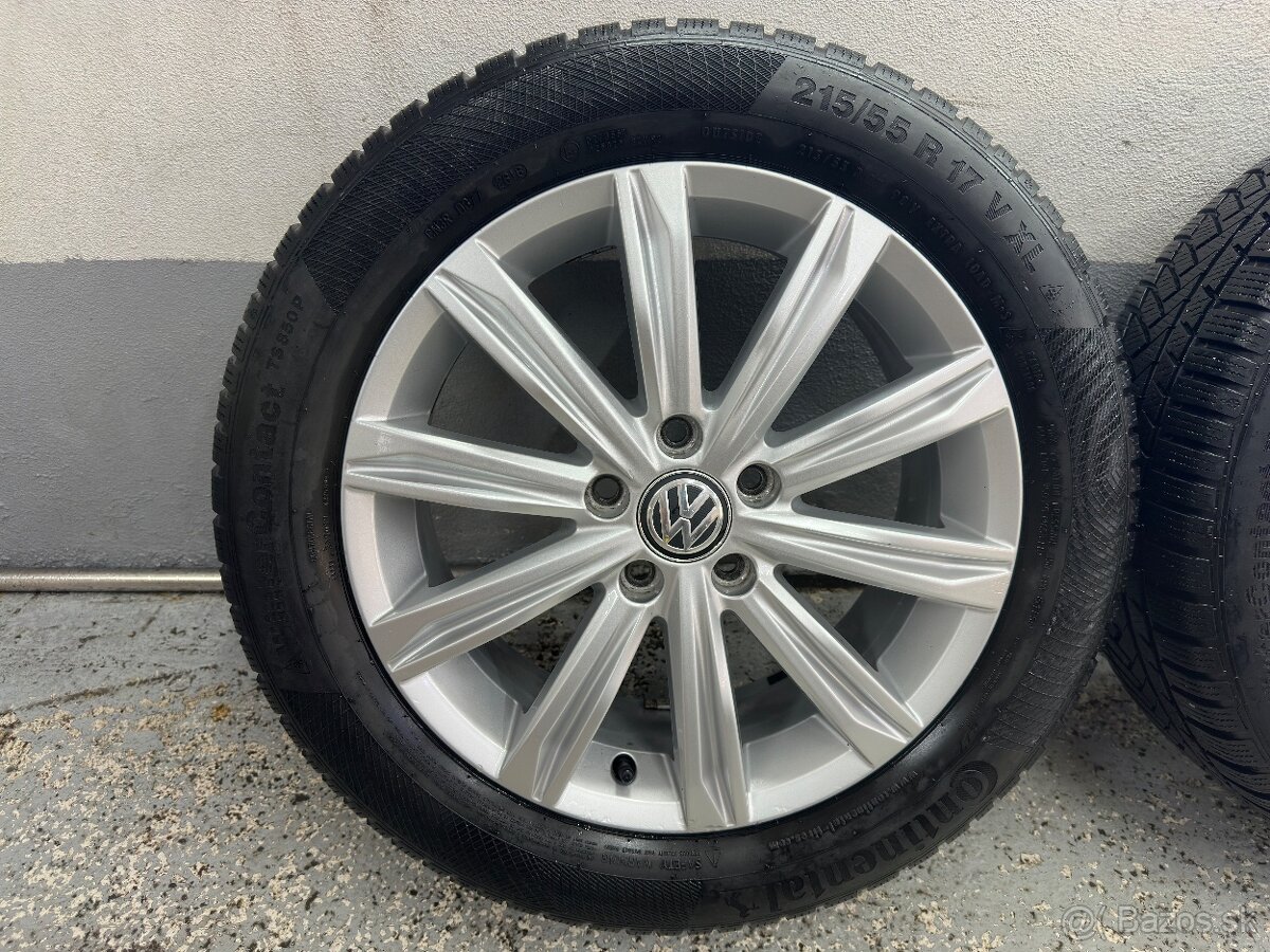 Volkswagen Stockholm 5x112 R17 215/55 continental - 5