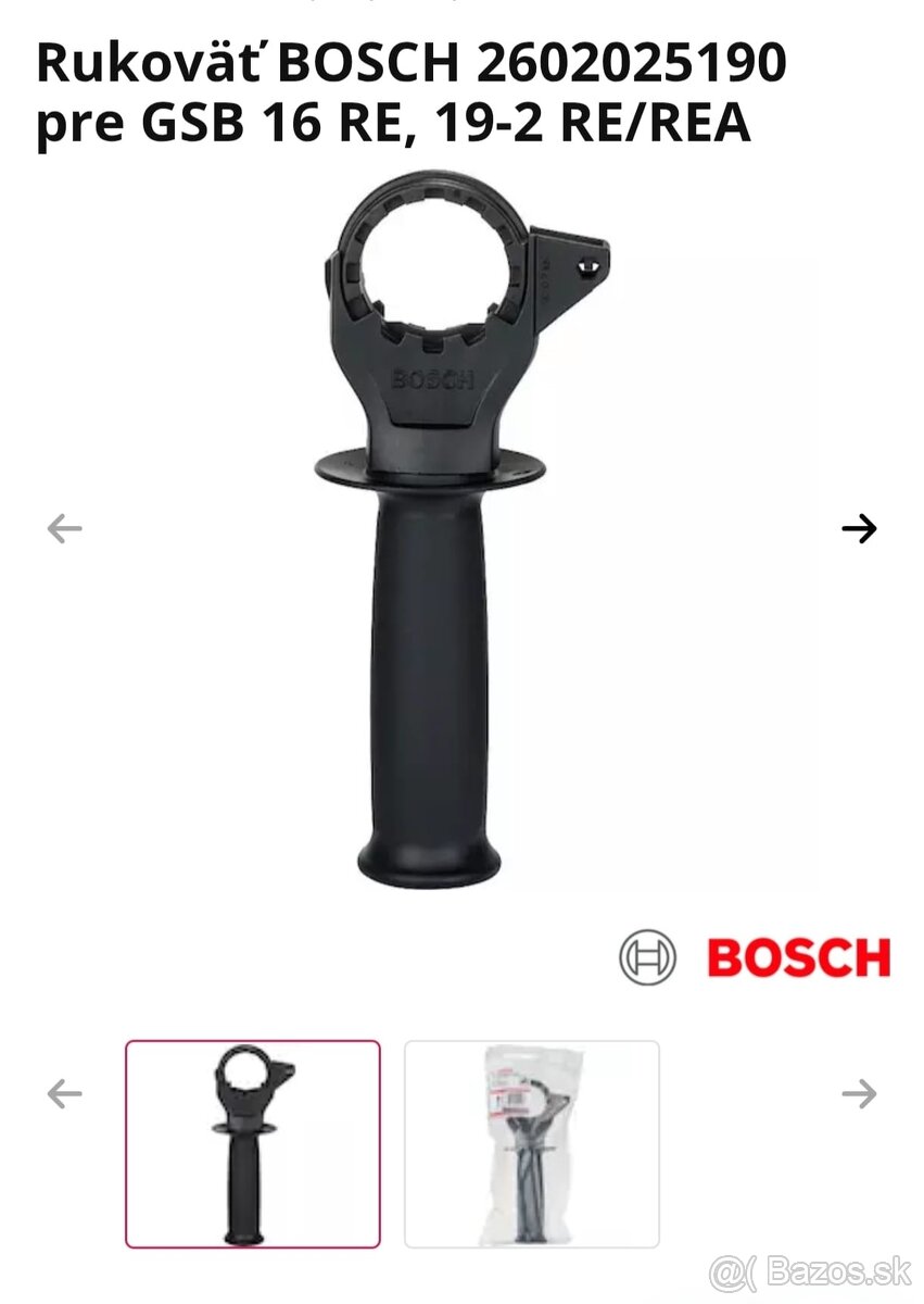 Predám rukoväť Bosch - 5