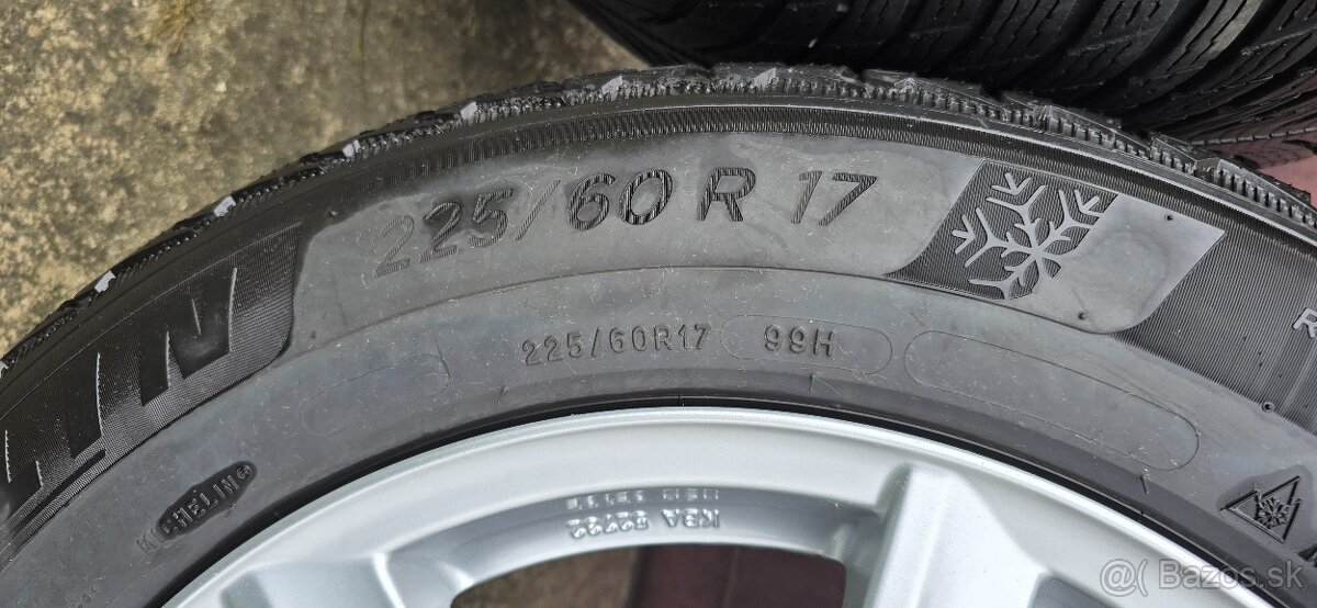 5x112,r17,Dezent,7,5J,et36-225-60-Michelin-3822-5,5mm - 5