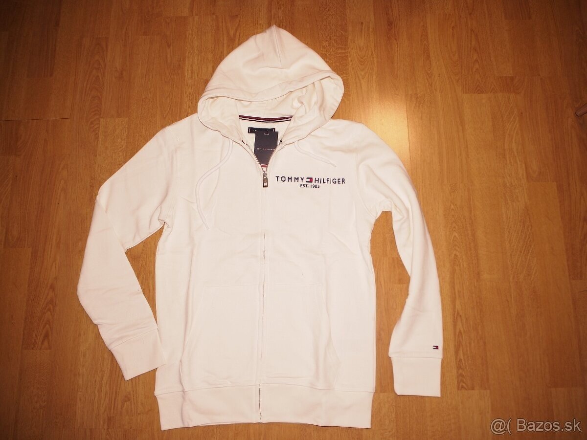 Tommy Hilfiger pánska mikina s kapucňou na zips - 5