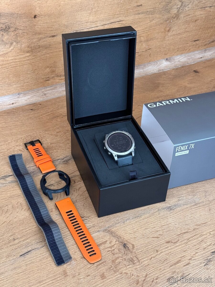 Garmin Fenix 7X Sapphire Solar Titanium Titan - 5