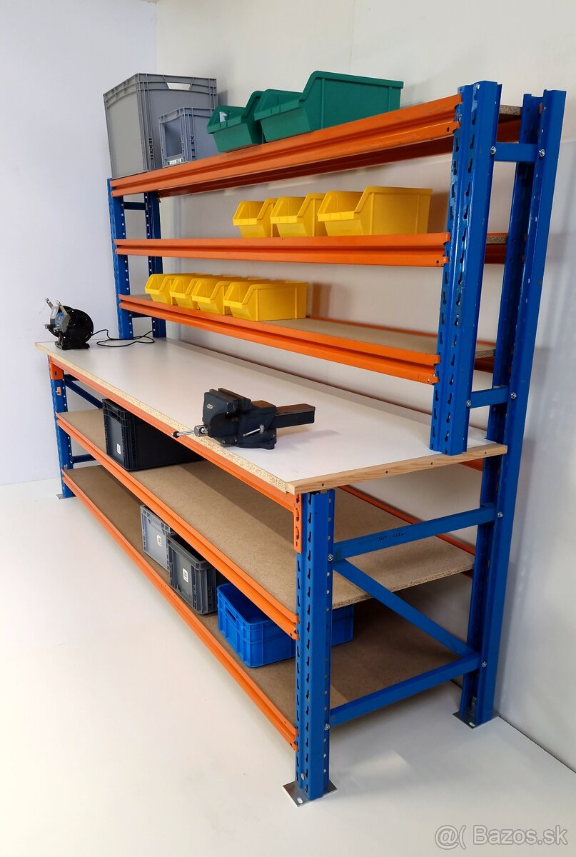 Ponk, pracovný stôl do dielne garáže - 5