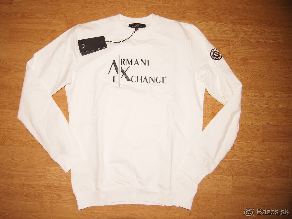 Armani Exchange pánska mikina - 5