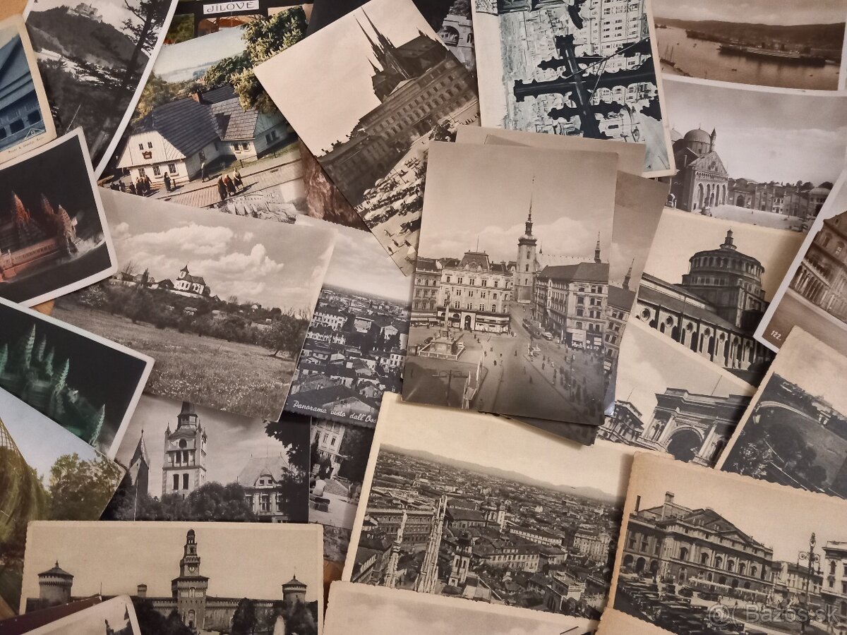 Staré zahraničné pohľadnice - 5