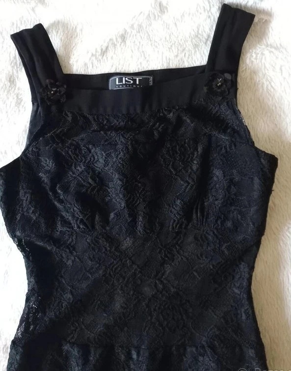 Spoločenské krajkové šaty - 5