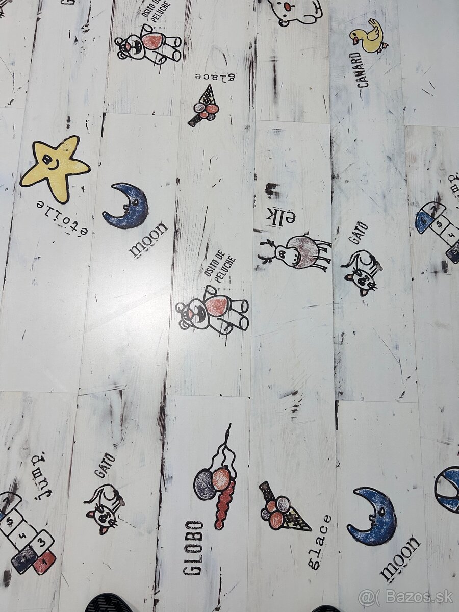 Predám / Darujem plávajúcu podlahu detský motív - 5