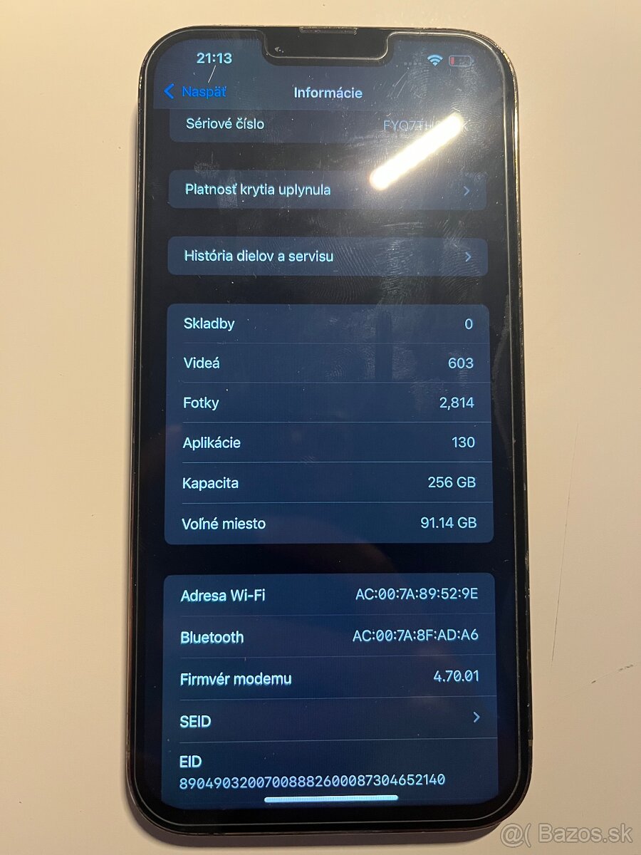 iPhone 13 pro max 256gb PREFECT STAV - 5