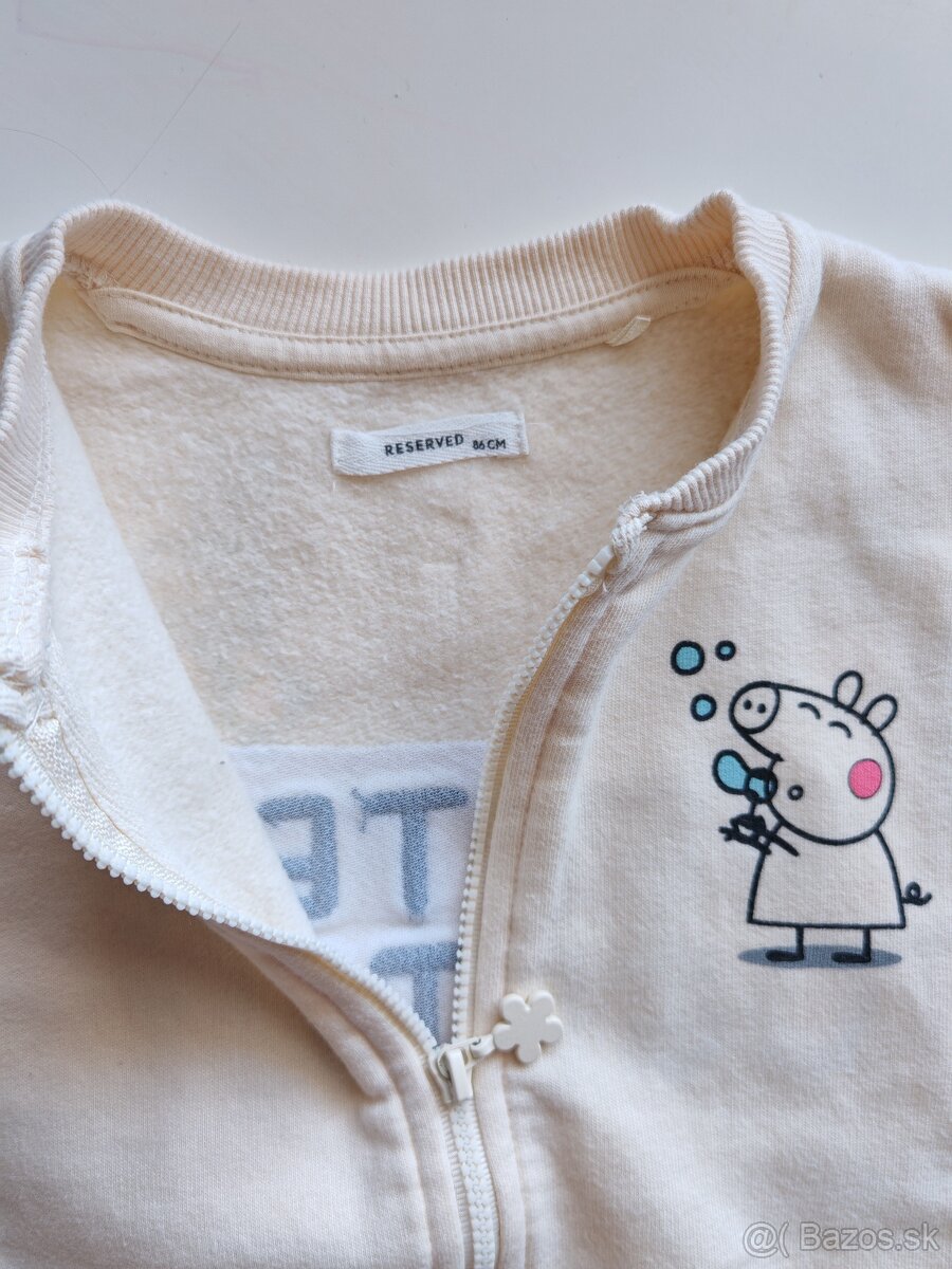 Mikina na zips 86 - 5