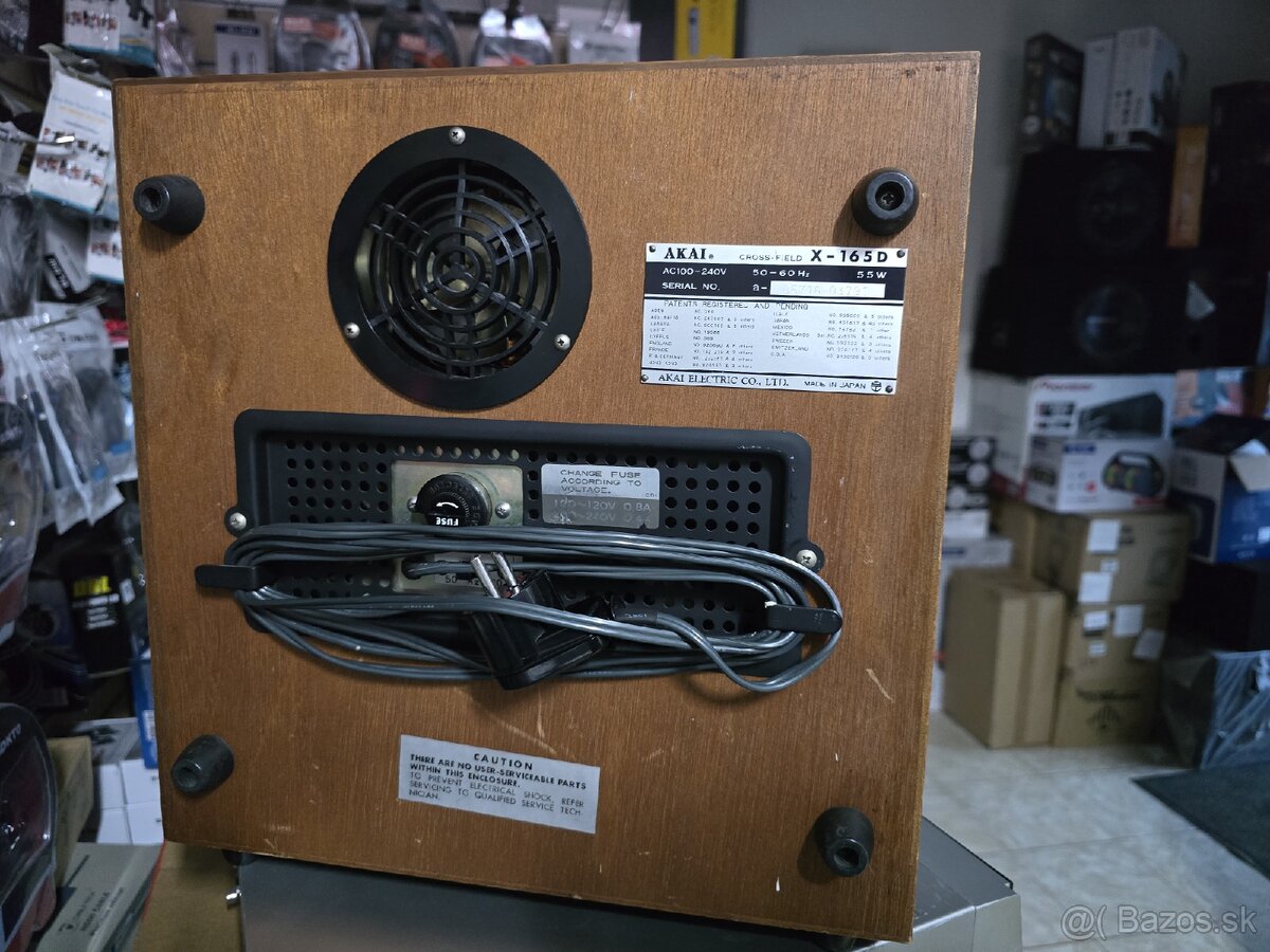 Akai X-165D kotúčový magnetofón - 5