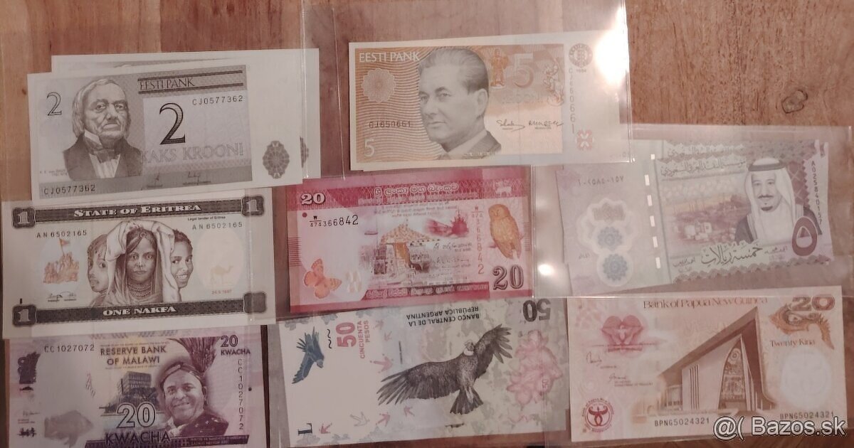 Zahraničné UNC bankovky - 5