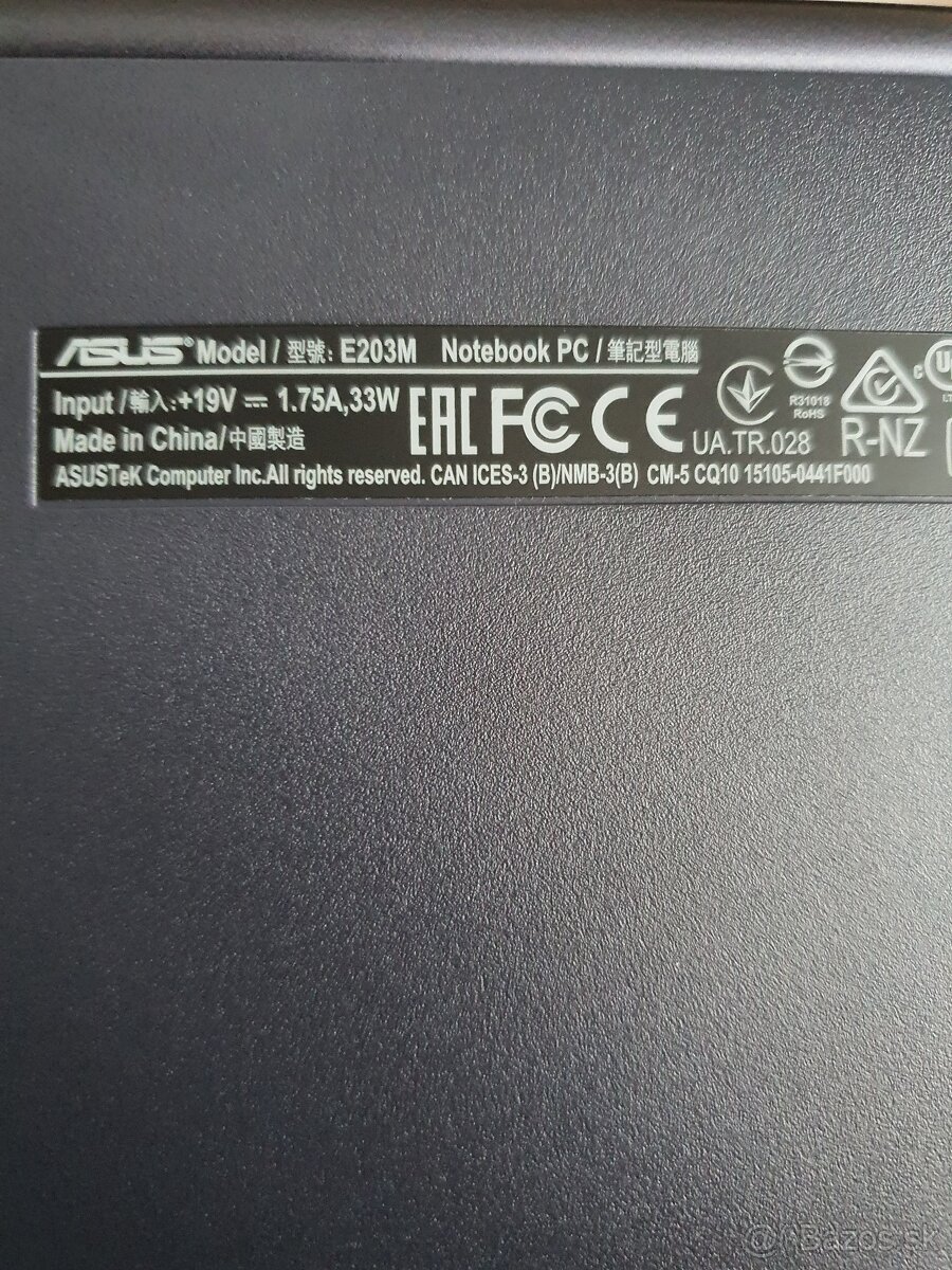 Notebook Asus E203M - 5